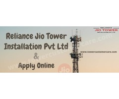 Apply Now For Jio Tower Installation Online 2021