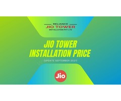 Jio Tower Installation Price {September 2021} - Charges, Cost, & Fees
