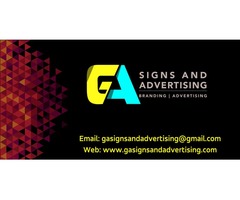GA Signs and Advertising | Sign Board Makers near me
