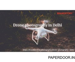 Aerial drone photography in Delhi