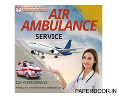 Hire Panchmukhi Air Ambulance Services in Guwahati with Secure Patients Shifting