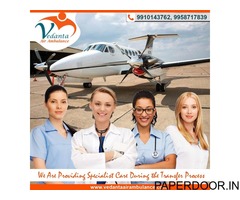 Choose Vedanta Air Ambulance from Guwahati with MBBS Doctor