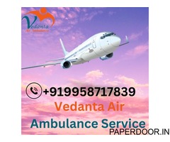 Gain Safe Patient Relocation by Vedanta Air Ambulance Service in Indore