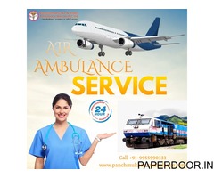 Pick Fastest Air Ambulance Services in Guwahati at Low-Fare by Panchmukhi