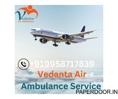 Hire Vedanta Air Ambulance Service in Dibrugarh for Advanced Life Care Ventilator Setup