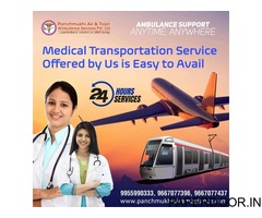 Get Commendable Medical Facility by Panchmukhi Air Ambulance Services in Guwahati