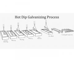 Hot dip galvanizing services in Ahmedabad