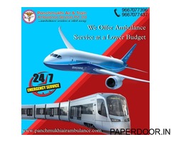 Take Superior Panchmukhi Air Ambulance Services in Siliguri with Medical Experts