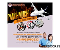 Pick Panchmukhi Air Ambulance Services in Siliguri with Medical Experts