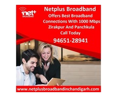 Get Best Netplus Broadband Plans In Chandigarh & Mohali 9465128941