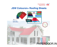 JSW Colouron+ roofing sheets – 3sgroups