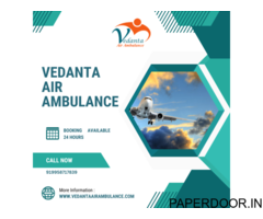 Choose Advanced Technology Transportation Through Vedanta Air Ambulance Service in Darbhanga