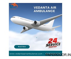 Hire the Best Vedanta Air Ambulance Service in Kharagpur for Fastest Patient Transfer