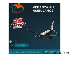 Use Superior Vedanta Air Ambulance Service in Lucknow for Emergency Patient Transfer