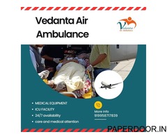 Avail Safety Emergency Patient Transfer Through Vedanta Air Ambulance Service in Jodhpur