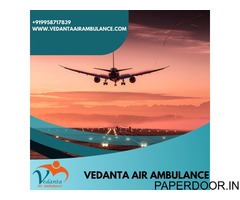 Hire Top-grade Vedanta Air Ambulance Service in Allahabad for Care Patients Transfer