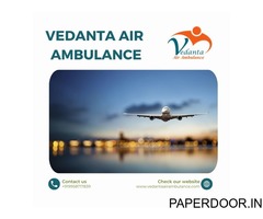 Avail the Latest Medical Transportation through Vedanta Air Ambulance Service in Srinagar