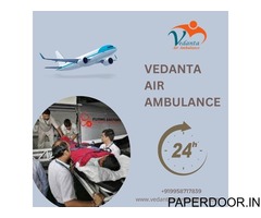 Book Demandable Air Ambulance Service in Vellore by Vedanta for Quick Transfer