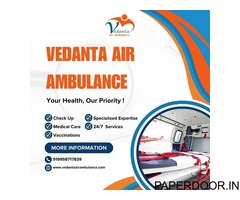 Avail Safety Purpose Air Ambulance Service in Surat with 100% Guarantee