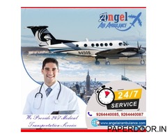 Book Angel  Air Ambulance Service In Chandigarh With Fastest Transfer Service