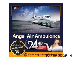 Avail  Angel  Air Ambulance Service in Chandigarh With Qualified  Doctors Teams