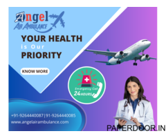Book Angel  Air Ambulance Service in Darbhanga With High-Speed Patient transfer