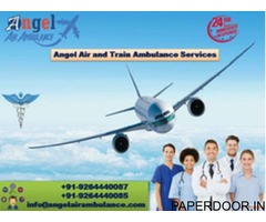 Select Advance Angel Air Ambulance Service In Srinagar With Complete Medical Care