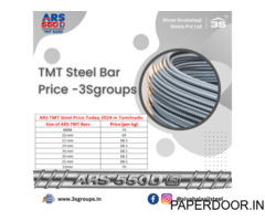 TMT Steel Bar price - 3Sgroups