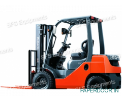 SFS Equipments Provides Forklift Rental Service in Bangalore
