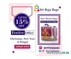 Sri Raja Bags || Premium D-Cut Plain Bags Wholesale || Sri Raja Bags