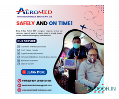 Aeromed Air Ambulance Service In Kolkata - Hire The Highest Level Of Service Provider
