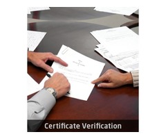 Certificate Verification | Verify Certificate Online