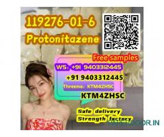 +919403312445,CAS:119276-01-6,Protonitazene,Best product