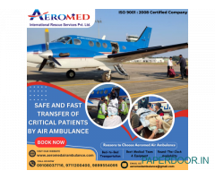 Aeromed Air Ambulance Service in Kolkata - Immediate Relocate Provided Here