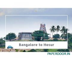 Bangalore to Hosur Taxi