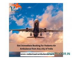 Take Vedanta Air Ambulance Service in Bangalore with Top-Level Medical Team