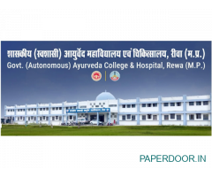 Are you finding Best Ayurveda College In Rewa Madhya Pradesh - Govt. Ayurveda College & Hospital
