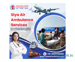 Siya Air Ambulance Service in Patna - Shift Today If You Are In An Emergency