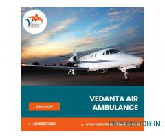 Book Vedanta Air Ambulance in Patna with Top Medical Professionals