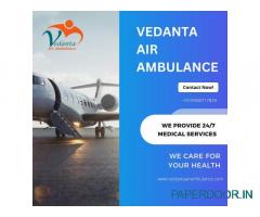 Choose Super Exclusive Air Ambulance Service in Bhagalpur by Vedanta at an Affordable Price
