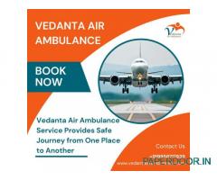 Select Vedanta Air Ambulance in Kolkata with Appropriate Medical Treatment