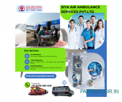 All The Solutions Available At The Siya Air Ambulance Service In Guwahati For Medical Transfer