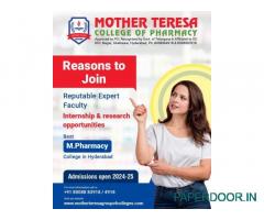 Mother Teresa College of Pharmacy | Top M.Pharmacy Colleges in Hyderabad