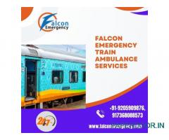Select Falcon Emergency Train Ambulance Service in Chennai for Advanced Life Care ICU Setup