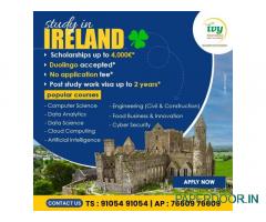 Study in Ireland consultants in Hyderabad
