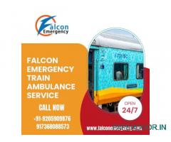 Avail Updated ICU Setup for Falcon Emergency Train Ambulance in Chennai