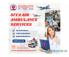 Critical Care in the Skies: Siya Air Ambulance Service in Patna Emergency Patient Relocation Service