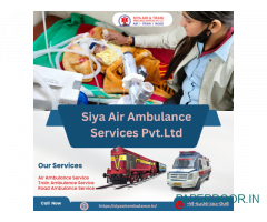 Siya Train Ambulance Service in Ranchi with Life-Saving Medical Tools and Technology