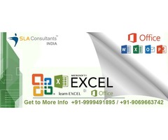 Get Best Advanced Excel Training Course Institute in Noida Centre - SLA Consultants Noida