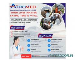 Aeromed Air Ambulance Service in Siliguri - Provides Enough Medical Services